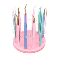 Pink Tweezer Stand