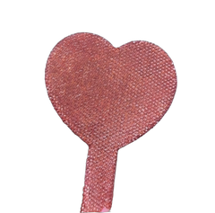 Matte Heart Mirrors